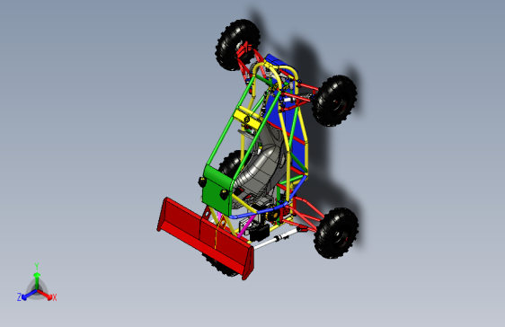 Y6567-卡丁车 钢管车 kart-cross-10hp-cvt-1 STP