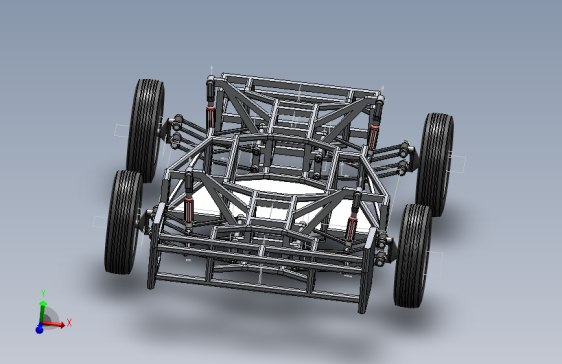 Y6588-卡丁车 钢管车 open-source-4-wheeled-vehicle SW