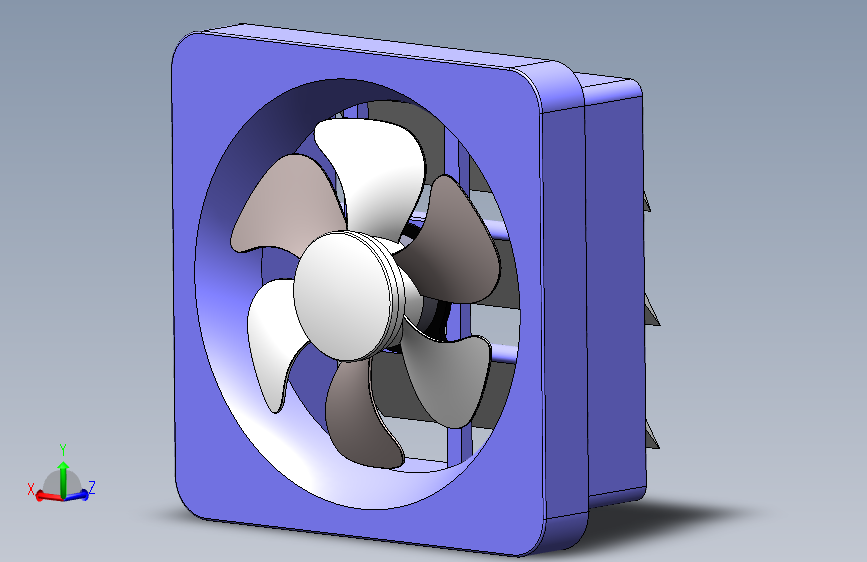 Y6622-风扇 exhaust-fan-52 SW STP