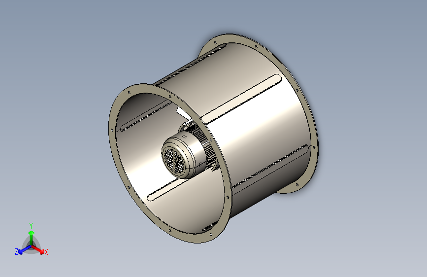 Y6626-风扇 industrial-axial-fan STP