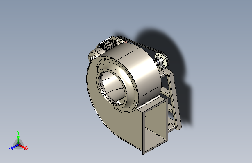 Y6628-风扇 industrial-blower-4 STP