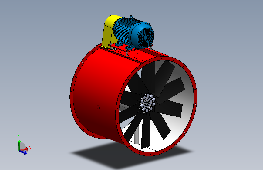Y6634-风扇 axial-fan-9 SW