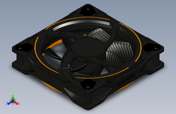 Y6635-风扇 be-quiet-light-wings-120mm STP