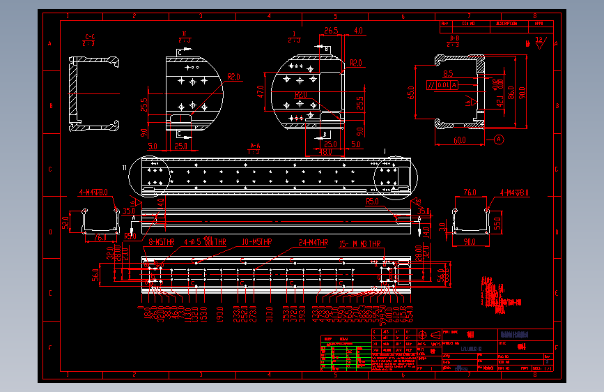 T0856-焊接点胶打螺丝机（带公差图纸较多）