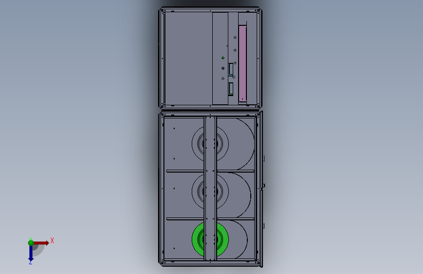 逆变器SGI-500KTL 俯视图