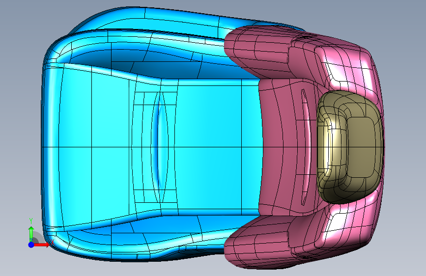 汽车座椅3D模型设计三维UG10.0无参