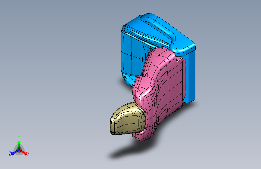 汽车座椅3D模型设计三维UG10.0无参