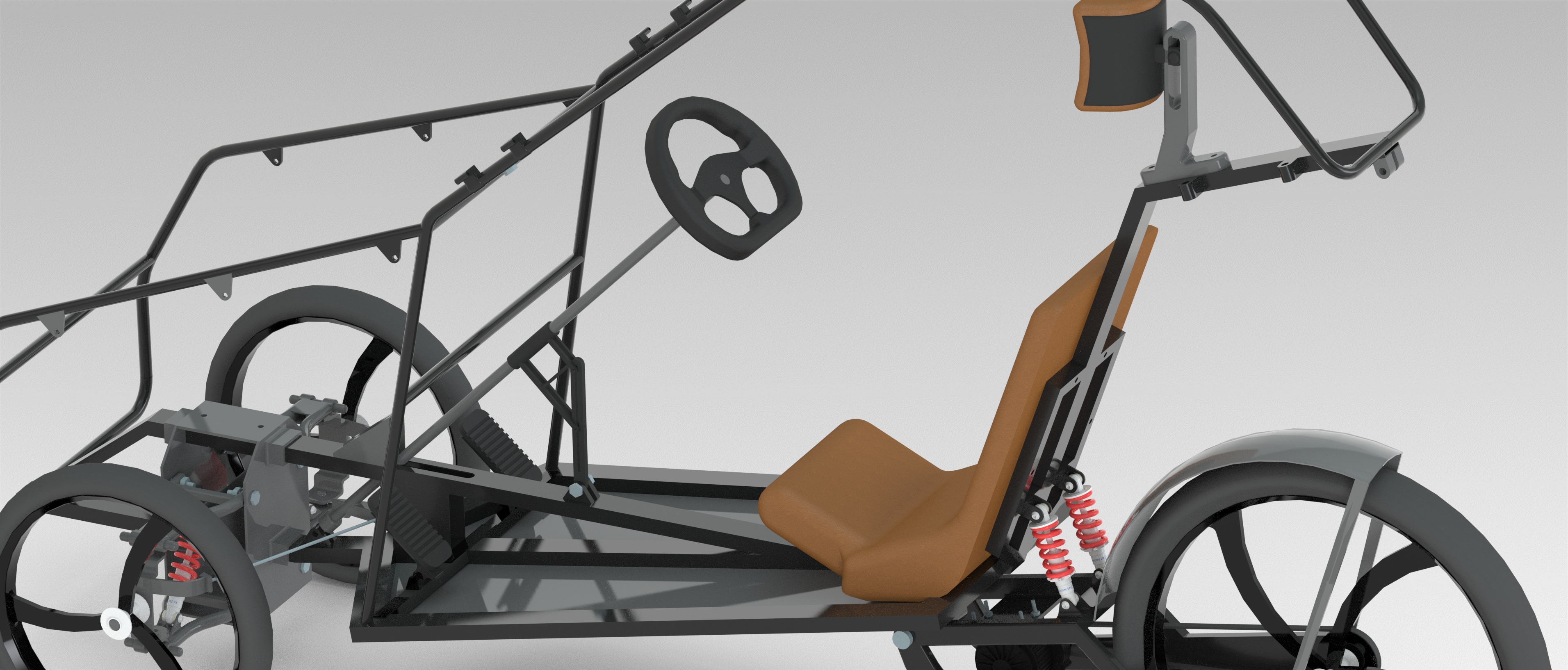 三轮倾斜电动车