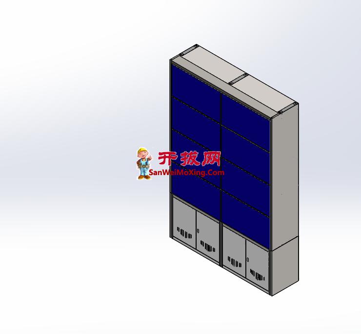 拼接式电墙架2