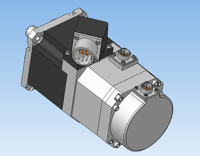 带制动器的交流伺服电机HF-JP534B_B三菱电机