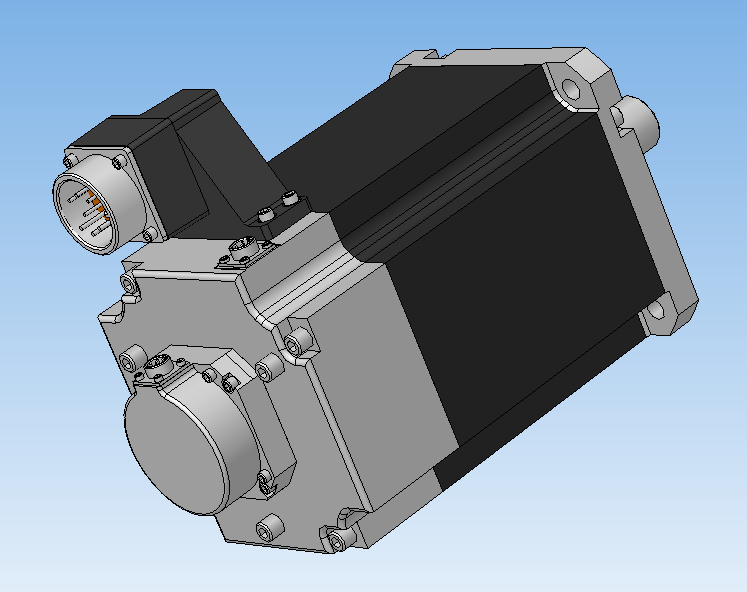 带制动器的交流伺服电机HF-JP703B_A三菱电机