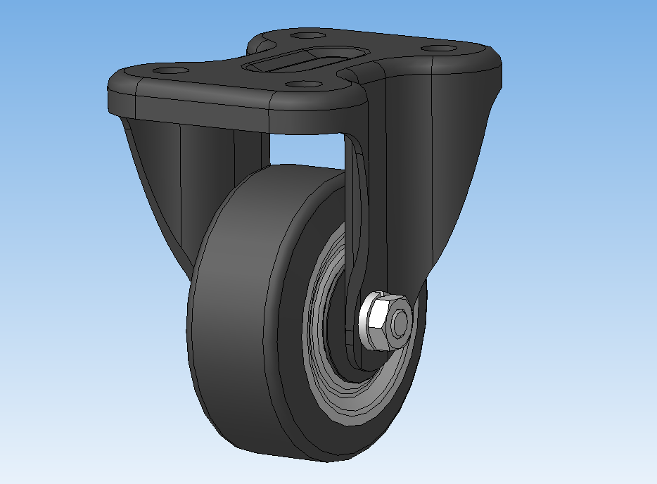 脚轮d75mm