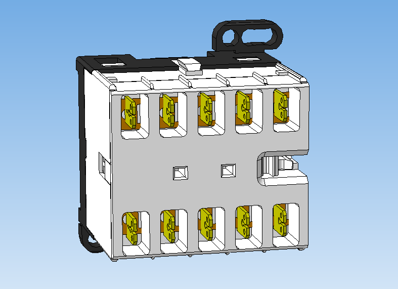小型接触器继电器，适用于带扁平引脚连接的车辆_ABB_TKC6-40E-F_
