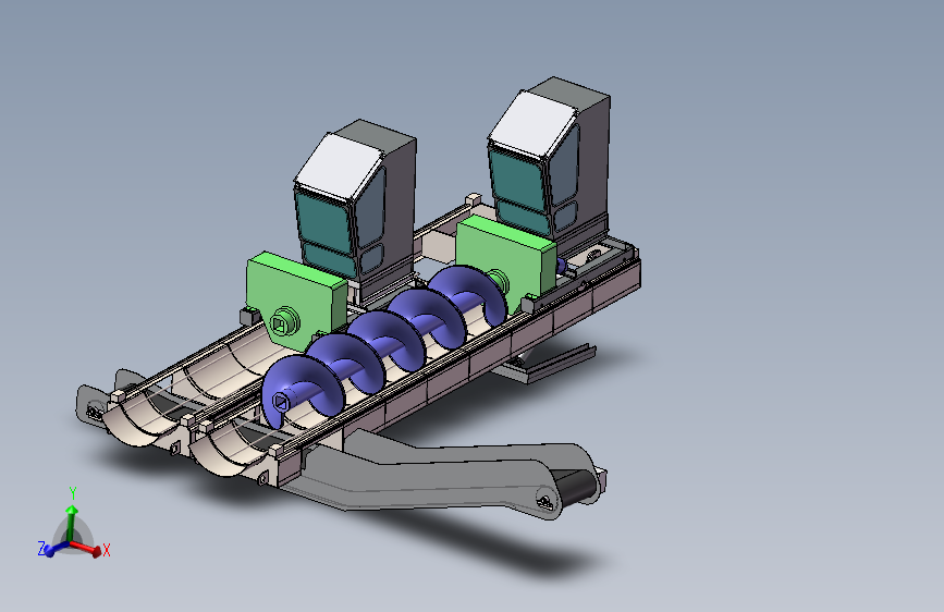 矿石螺旋输送机