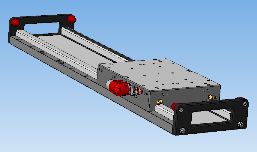500mm行程的直线运动机构
