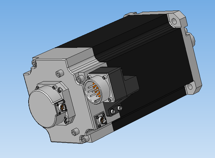 带制动器的交流伺服电机HF-JP903B_A三菱电机