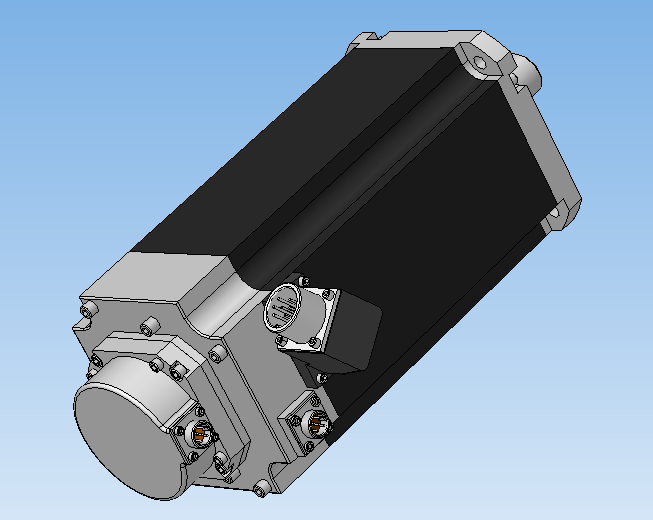 带制动器的交流伺服电机HF-JP5034B_B