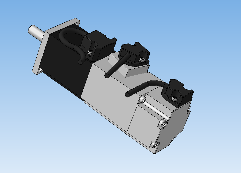 带制动器的交流伺服电机HF-MP13B三菱电机