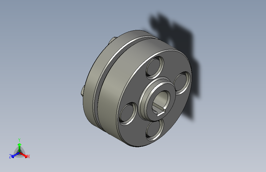 轴d25mm GOST 21424-93用扭矩为125Nm的弹性衬套销联轴器 主视图