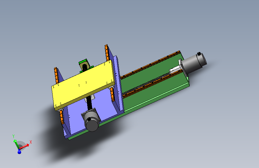 x-y数控工作台系统设计三维SW+CAD+说明书