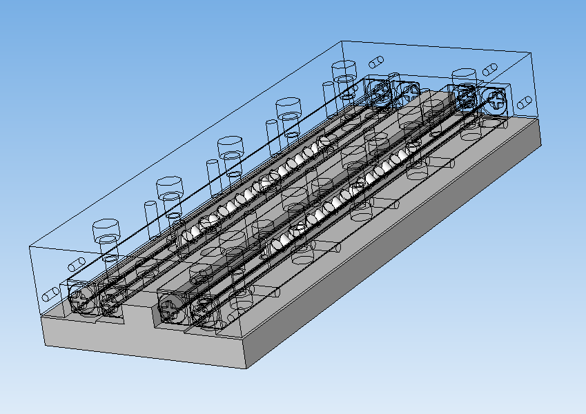 带交叉滚子d6mm和250mm行程的线性导轨JVU 6-260