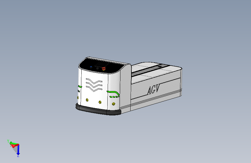 后牵引式AGV三维SW模型===519295===200
