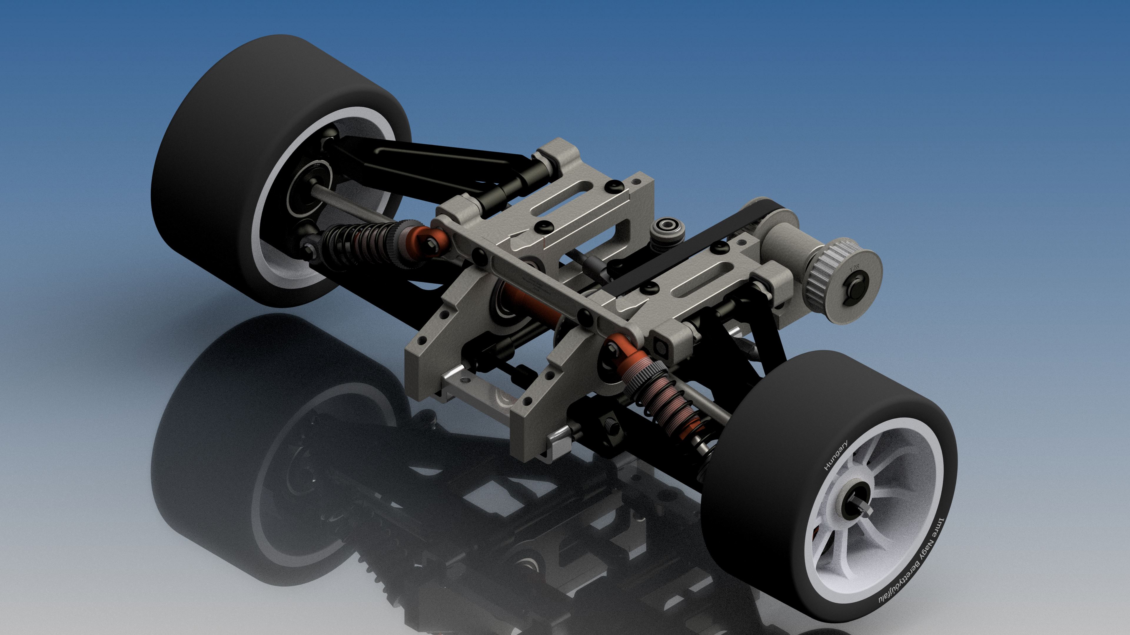 遥控汽车1-8前悬架