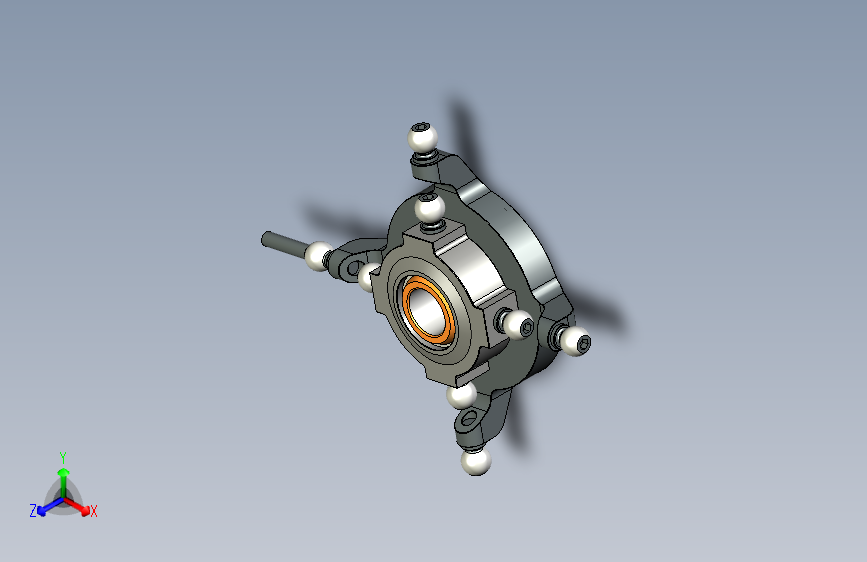 遥控直升机旋转斜盘