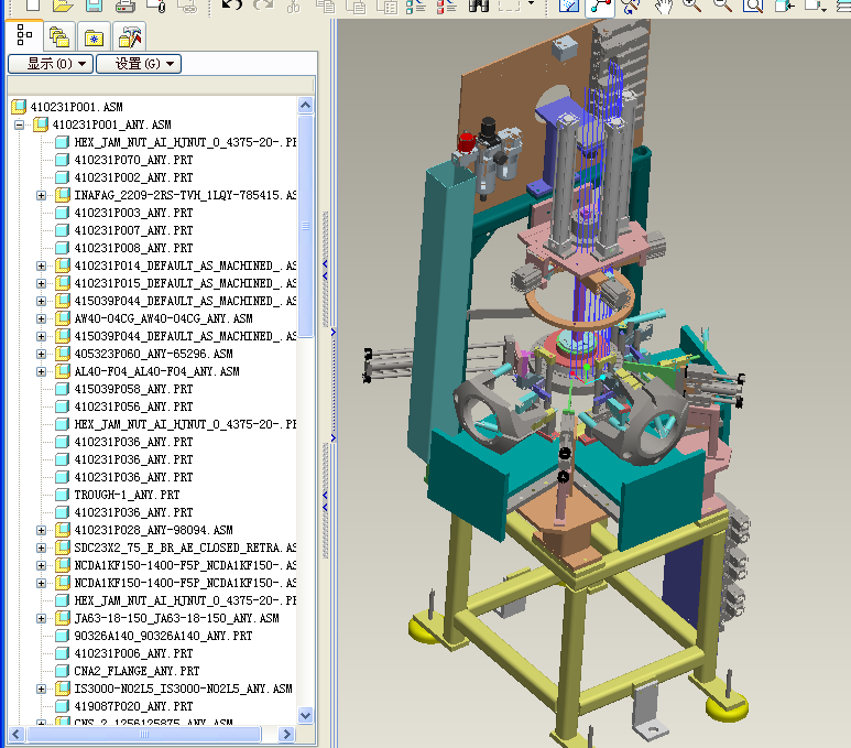 定子装配设备总成