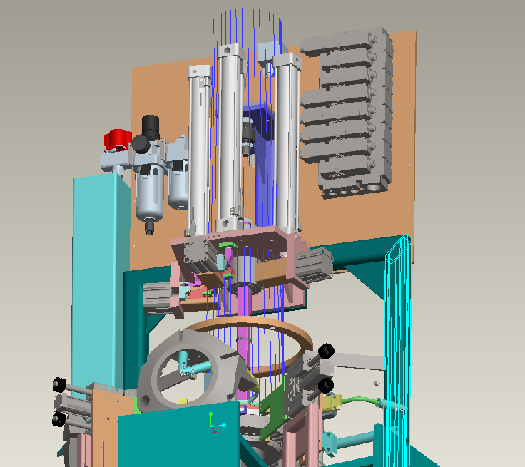 定子装配设备总成