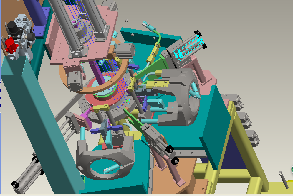 定子装配设备总成