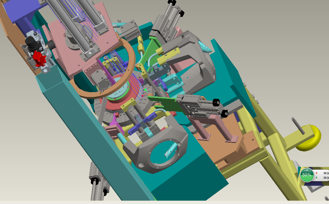 定子装配设备总成