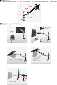 显示器支架-气弹簧型WGA