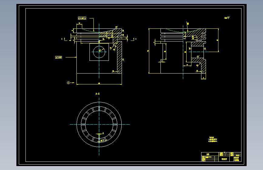 活塞加工及金属模设计【含CAD图纸、说明书全套】