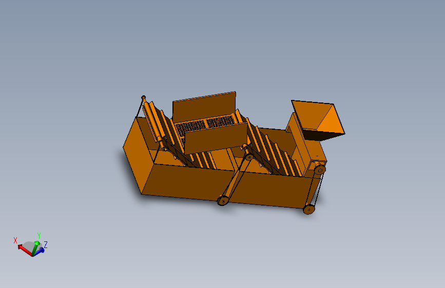 香菇清洗机CAD+三维SW