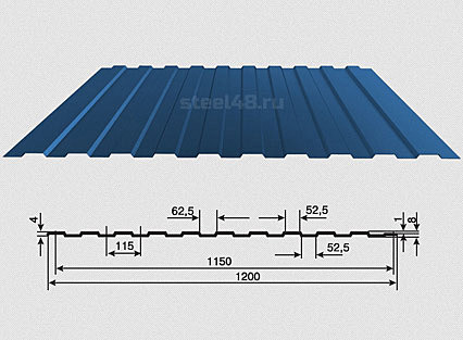 压型钢板屋面彩钢板
