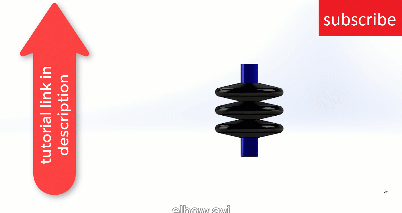 SOLIDWORKS 中的波纹管设计