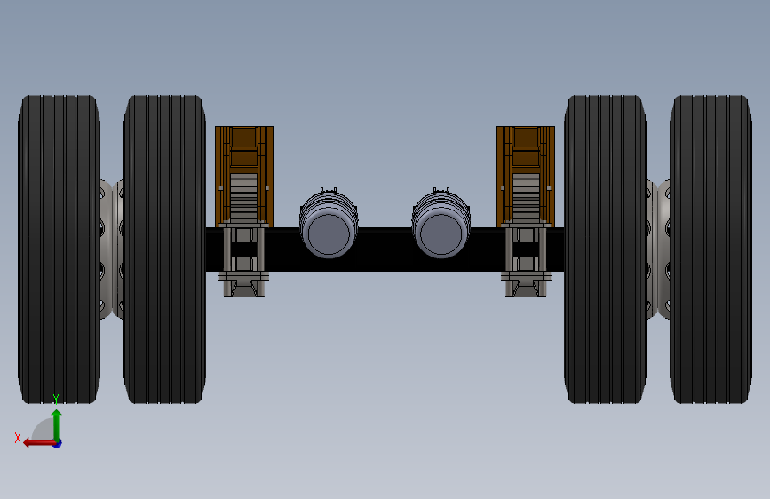 3 半挂车的车轴和叶片悬架