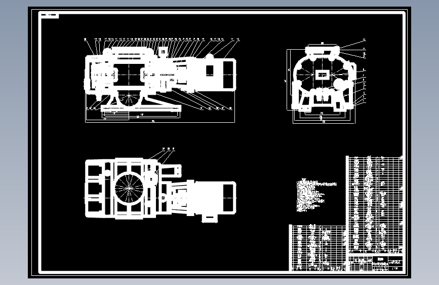 ZJ-150型罗茨真空泵的设计【15张CAD图纸】