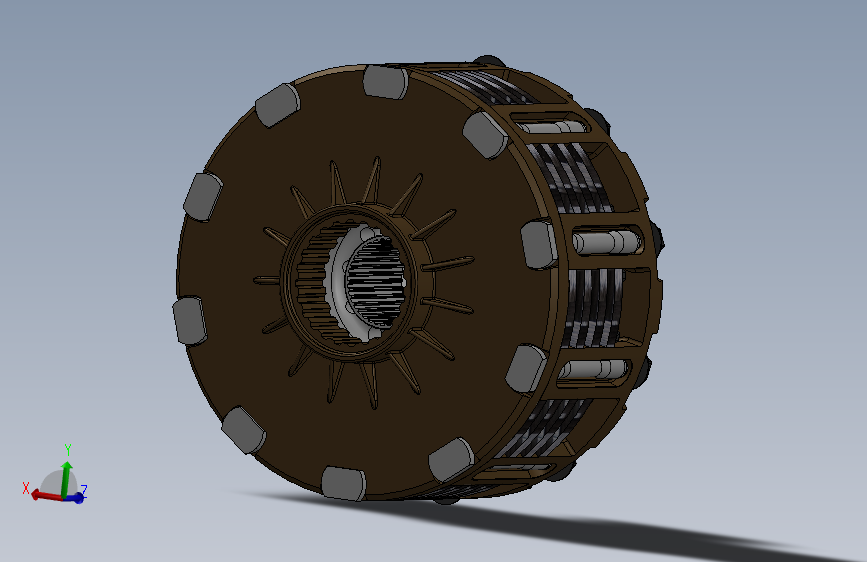 Ø110mm 碳纤维离合器