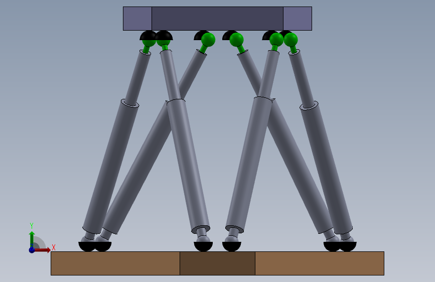 hexapod-modeling-and-mating-in-solidworks-1.snapshot.3 正面视图