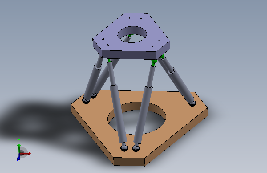 hexapod-modeling-and-mating-in-solidworks-1.snapshot.3 主视图