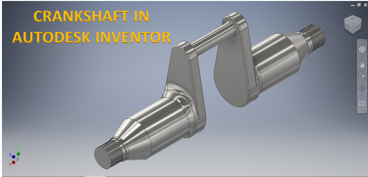 Autodesk Inventor 中的曲轴