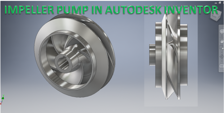 Autodesk Inventor 中的叶轮泵