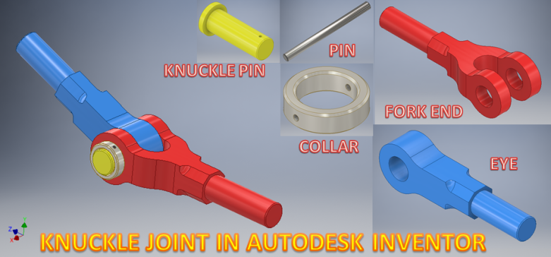 Autodesk Inventor 中的转向节