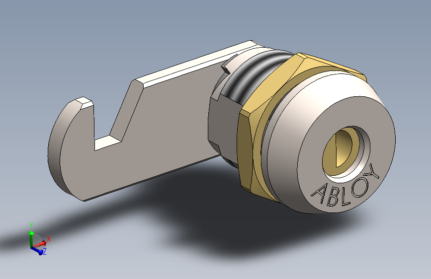 Abloy CL104带凸轮的凸轮锁