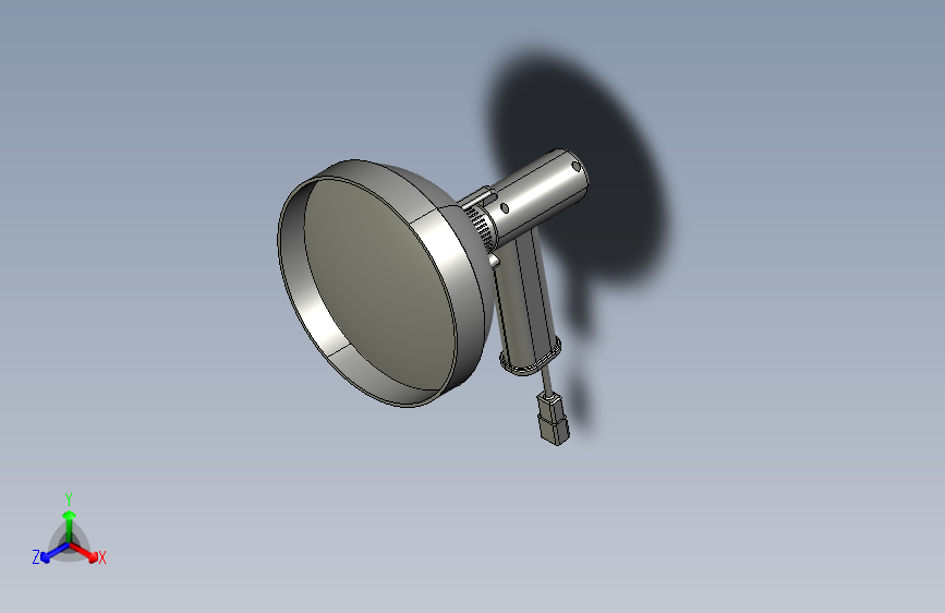 500万烛光手持HL-85聚光灯- 100瓦聚光灯-泛光灯组合- 16英尺电线防爆