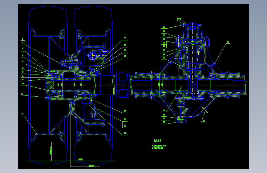 轻型货车驱动桥设计CAD+说明书