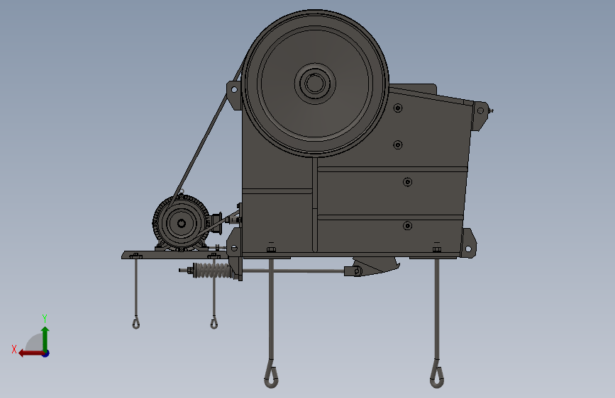 PE750鄂破_SOLIDWORKS 2016_模型图纸下载 – 懒石网