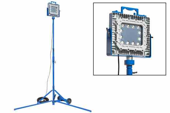 150W EXP LED灯- 21，000 Lm -三脚架-快速更换支架- C1D1 - 100' 16-3 SOOW - GEN插头
